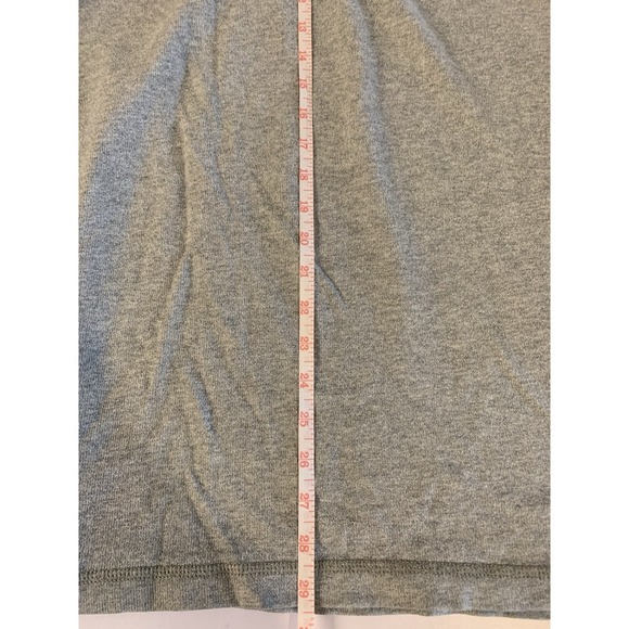 Y2K Hollister Henley Sweater Mens L Grey Logo Vintage Mall Goth 2000s Prep - Picture 6 of 7